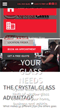 Mobile Screenshot of crystalglass.ca